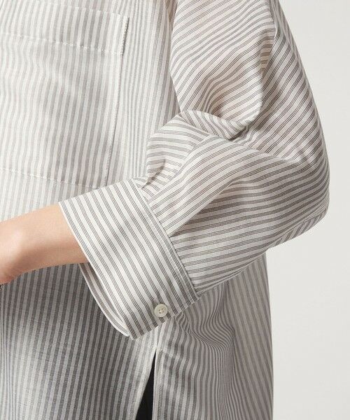 green label relaxing / グリーンレーベル リラクシング シャツ・ブラウス | カールマイヤー スキッパー ポケット シャツ マシンウォッシャブル 通気性 | 詳細30
