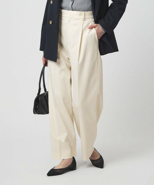 green label relaxing / グリーンレーベル リラクシング スラックス・ドレスパンツ | ［size SHORT/TALLあり］Daily Chic カバー ワイド パンツ | 詳細2