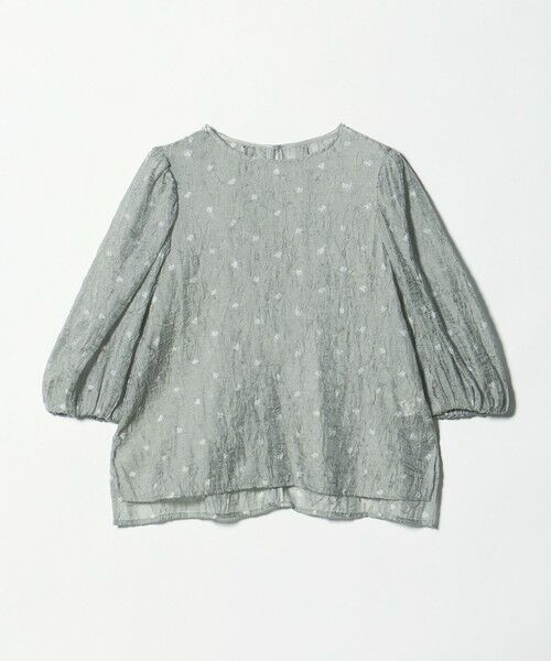 green label relaxing / グリーンレーベル リラクシング シャツ・ブラウス | ワッシャープリント ブラウス | 詳細5