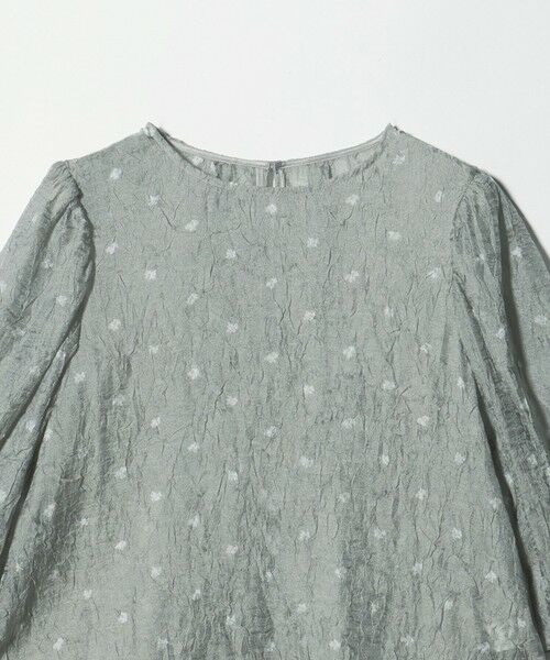 green label relaxing / グリーンレーベル リラクシング シャツ・ブラウス | ワッシャープリント ブラウス | 詳細6