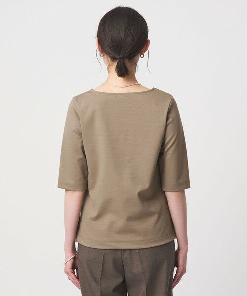 green label relaxing / グリーンレーベル リラクシング カットソー | ボートネック ポンチ プルオーバー カットソー 接触冷感 UVカット | 詳細26