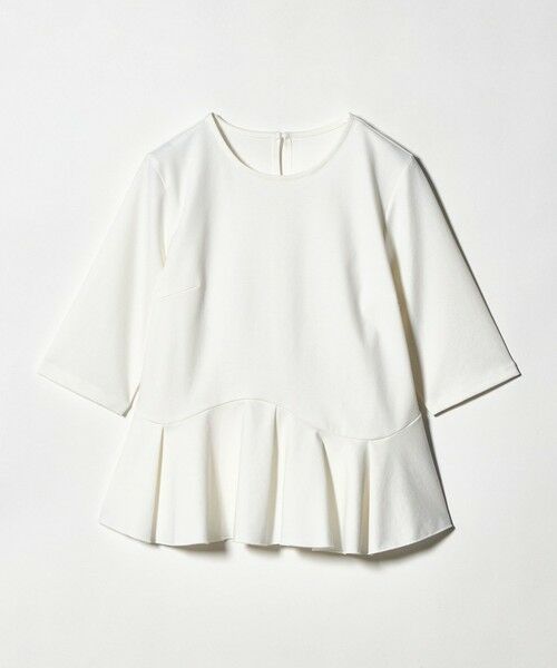 green label relaxing / グリーンレーベル リラクシング カットソー | イレヘム ペプラム ポンチ プルオーバー カットソー 接触冷感 UVカット | 詳細6