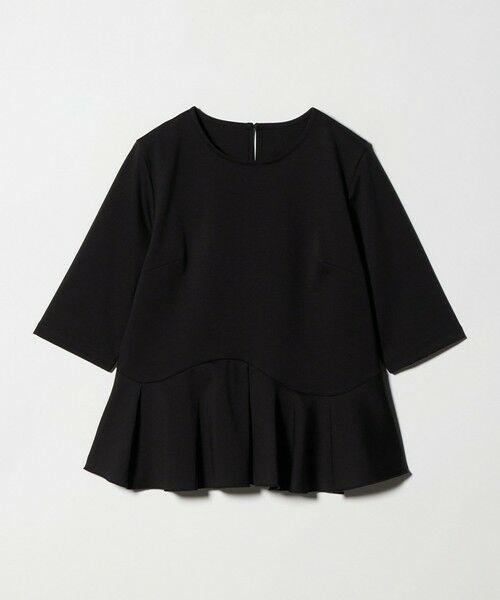 green label relaxing / グリーンレーベル リラクシング カットソー | イレヘム ペプラム ポンチ プルオーバー カットソー 接触冷感 UVカット | 詳細15