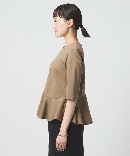 green label relaxing / グリーンレーベル リラクシング カットソー | イレヘム ペプラム ポンチ プルオーバー カットソー 接触冷感 UVカット | 詳細22