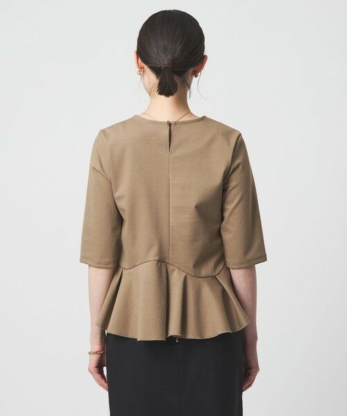 green label relaxing / グリーンレーベル リラクシング カットソー | イレヘム ペプラム ポンチ プルオーバー カットソー 接触冷感 UVカット | 詳細23