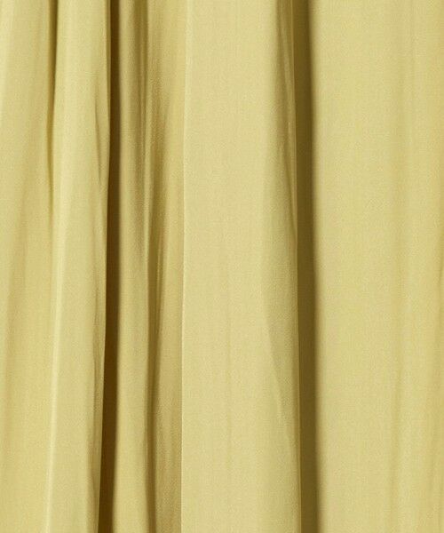 green label relaxing / グリーンレーベル リラクシング ロング・マキシ丈ワンピース | サテン ギャザー ショートスリーブ ワンピース 2 | 詳細6