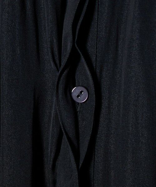 green label relaxing / グリーンレーベル リラクシング ロング・マキシ丈ワンピース | サテン ギャザー ショートスリーブ ワンピース 2 | 詳細17