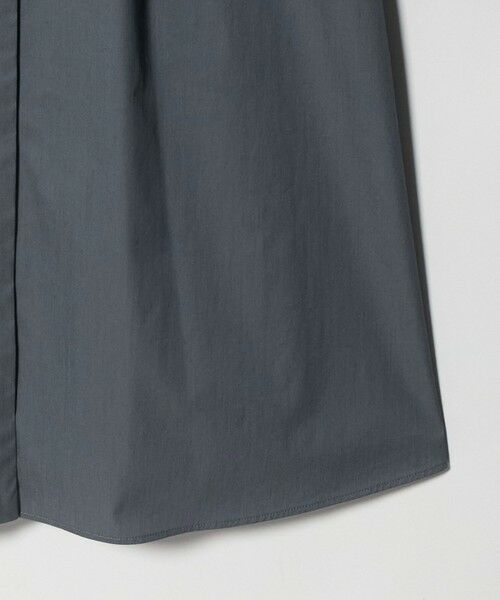 green label relaxing / グリーンレーベル リラクシング ロング・マキシ丈ワンピース | シャツ襟 フィット＆フレア タック 5分袖 ワンピース | 詳細9