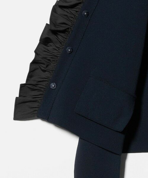 green label relaxing / グリーンレーベル リラクシング カーディガン・ボレロ | フロント フリル ニット カーディガン | 詳細29