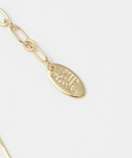 green label relaxing / グリーンレーベル リラクシング ネックレス・ペンダント・チョーカー | モチーフ付き スネークチェーン ネックレス | 詳細5