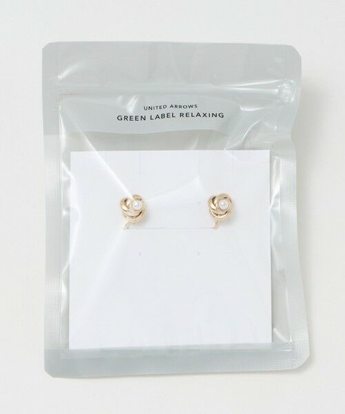 green label relaxing / グリーンレーベル リラクシング ピアス・イヤリング | リング フレーム イヤリング | 詳細6