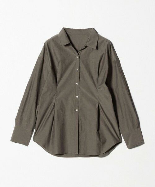 green label relaxing / グリーンレーベル リラクシング シャツ・ブラウス | FAbRICA ウエスト タック シャツ | 詳細7