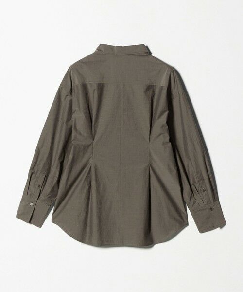 green label relaxing / グリーンレーベル リラクシング シャツ・ブラウス | FAbRICA ウエスト タック シャツ | 詳細8