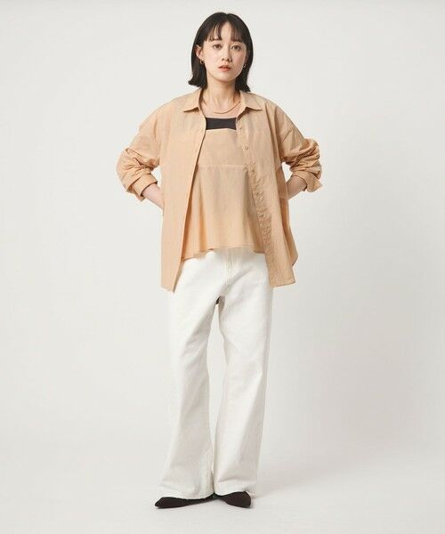 green label relaxing / グリーンレーベル リラクシング シャツ・ブラウス | FAbRICA ウエスト タック シャツ | 詳細26