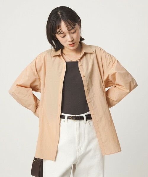 green label relaxing / グリーンレーベル リラクシング シャツ・ブラウス | FAbRICA ウエスト タック シャツ | 詳細27