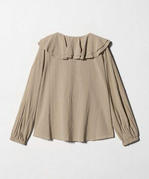 green label relaxing / グリーンレーベル リラクシング シャツ・ブラウス | 100/2 ラッフルカラー ブラウス | 詳細24