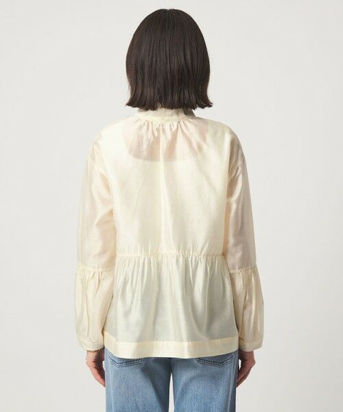 green label relaxing / グリーンレーベル リラクシング シャツ・ブラウス | 【別注】＜dahl'ia＞シアー ボウタイ ブラウス | 詳細8