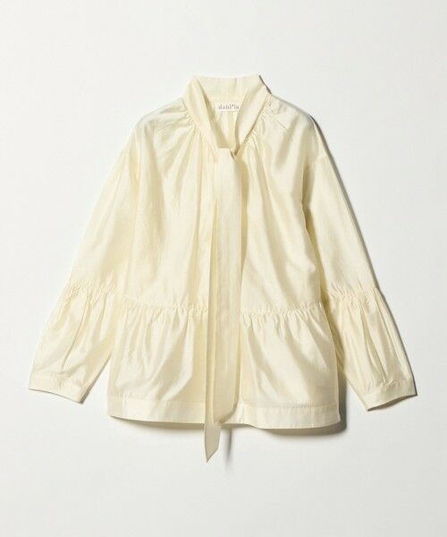 green label relaxing / グリーンレーベル リラクシング シャツ・ブラウス | 【別注】＜dahl'ia＞シアー ボウタイ ブラウス | 詳細9