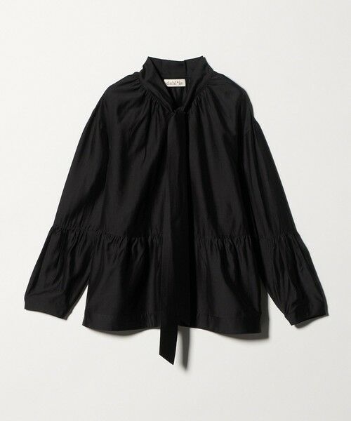 green label relaxing / グリーンレーベル リラクシング シャツ・ブラウス | 【別注】＜dahl'ia＞シアー ボウタイ ブラウス | 詳細15