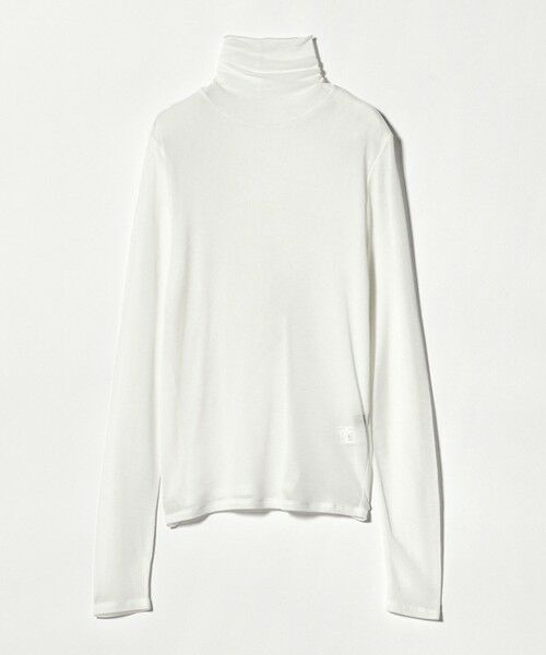 green label relaxing / グリーンレーベル リラクシング カットソー | レディ シアー タートルネック カットソー | 詳細4