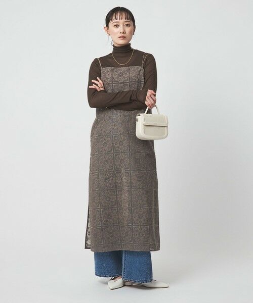 green label relaxing / グリーンレーベル リラクシング カットソー | レディ シアー タートルネック カットソー | 詳細10