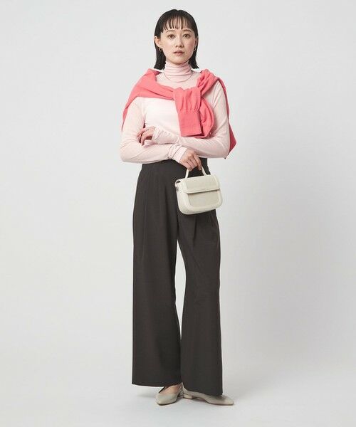 green label relaxing / グリーンレーベル リラクシング カットソー | レディ シアー タートルネック カットソー | 詳細17