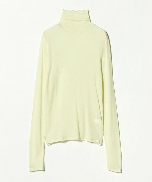 green label relaxing / グリーンレーベル リラクシング カットソー | レディ シアー タートルネック カットソー | 詳細26