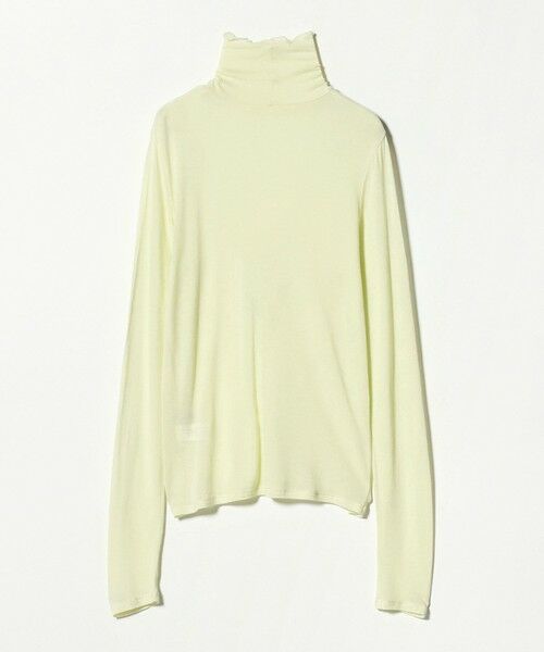 green label relaxing / グリーンレーベル リラクシング カットソー | レディ シアー タートルネック カットソー | 詳細27