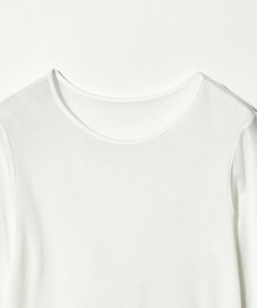 green label relaxing / グリーンレーベル リラクシング カットソー | レディ シアー クルーネック カットソー | 詳細5