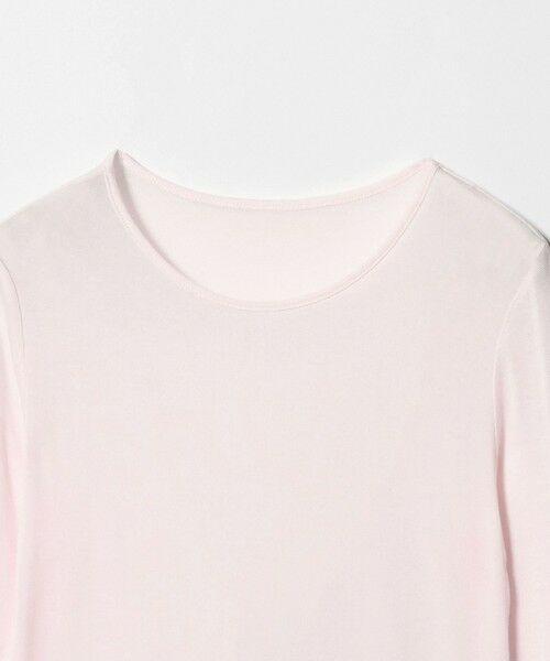 green label relaxing / グリーンレーベル リラクシング カットソー | レディ シアー クルーネック カットソー | 詳細23