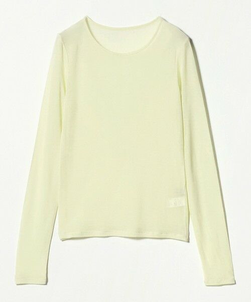green label relaxing / グリーンレーベル リラクシング カットソー | レディ シアー クルーネック カットソー | 詳細28