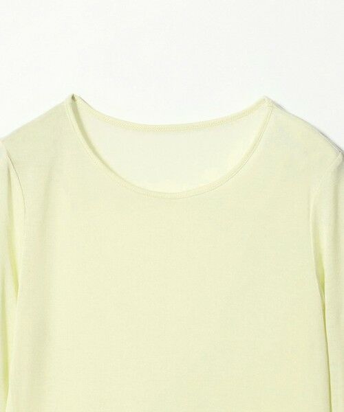 green label relaxing / グリーンレーベル リラクシング カットソー | レディ シアー クルーネック カットソー | 詳細29
