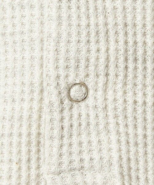 green label relaxing / グリーンレーベル リラクシング カットソー | 【WEB限定】＜at ease＞ワッフル ヘンリーネック ロングスリーブ カットソー | 詳細12