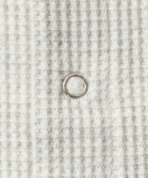 green label relaxing / グリーンレーベル リラクシング カットソー | 【WEB限定】＜at ease＞ワッフル フード ロングスリーブ カットソー | 詳細22