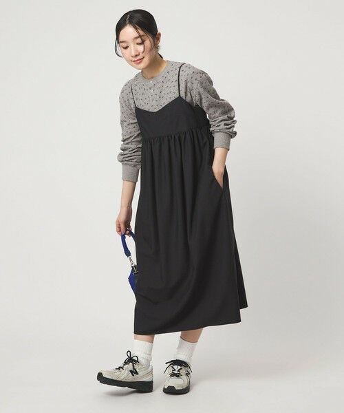 green label relaxing / グリーンレーベル リラクシング カットソー | 【WEB限定】＜at ease＞ワッフル ヘンリーネック  フラワープリント カットソー | 詳細11