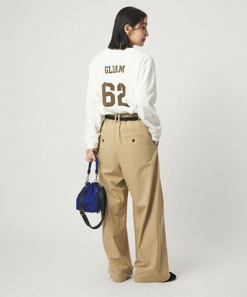 green label relaxing / グリーンレーベル リラクシング カットソー | 【WEB限定】＜at ease＞ナンバー プリント TEE | 詳細6