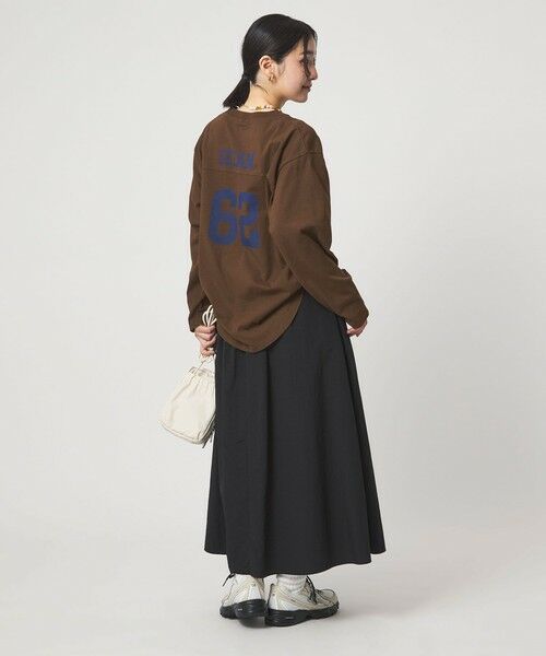 green label relaxing / グリーンレーベル リラクシング カットソー | 【WEB限定】＜at ease＞ナンバー プリント TEE | 詳細14