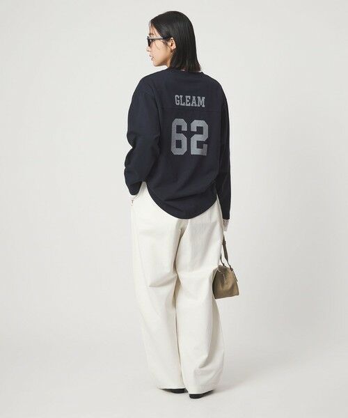 green label relaxing / グリーンレーベル リラクシング カットソー | 【WEB限定】＜at ease＞ナンバー プリント TEE | 詳細27