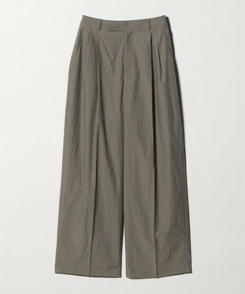 green label relaxing / グリーンレーベル リラクシング チノ・ワークパンツ | FAbRICA 2タック ワイド パンツ | 詳細9