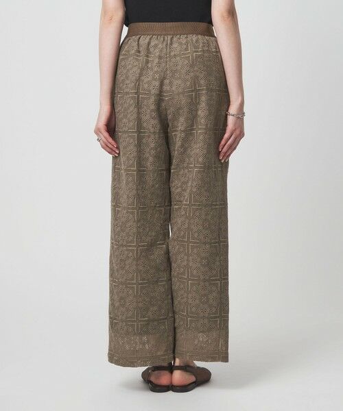 green label relaxing / グリーンレーベル リラクシング チノ・ワークパンツ | シアー レース パンツ | 詳細11