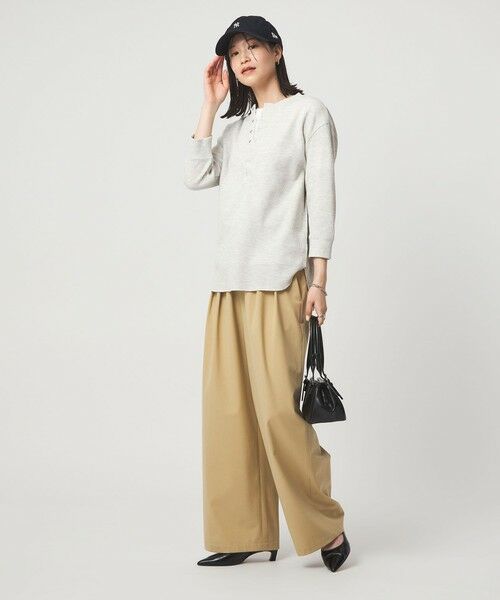 green label relaxing / グリーンレーベル リラクシング スラックス・ドレスパンツ | 【WEB限定】＜at ease＞オルマイ スラックス ウォッシャブル ストレッチ UVカット | 詳細9