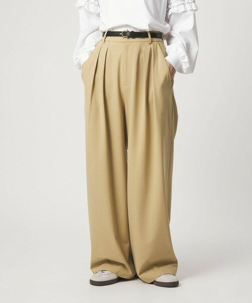 green label relaxing / グリーンレーベル リラクシング スラックス・ドレスパンツ | 【WEB限定】＜at ease＞オルマイ スラックス ウォッシャブル ストレッチ UVカット | 詳細11