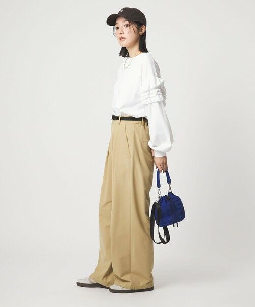 green label relaxing / グリーンレーベル リラクシング スラックス・ドレスパンツ | 【WEB限定】＜at ease＞オルマイ スラックス ウォッシャブル ストレッチ UVカット | 詳細13