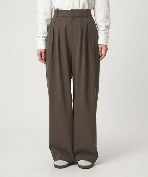 green label relaxing / グリーンレーベル リラクシング スラックス・ドレスパンツ | 【WEB限定】＜at ease＞オルマイ スラックス ウォッシャブル ストレッチ UVカット | 詳細21