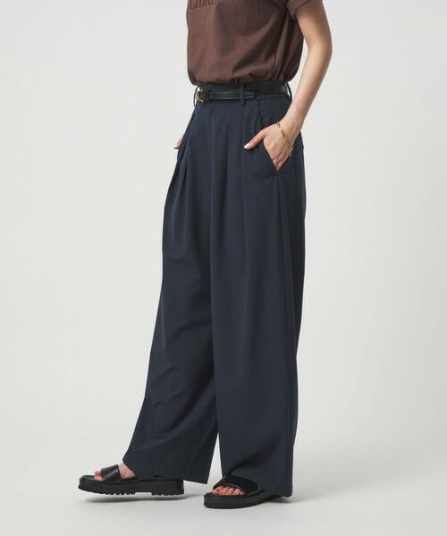 green label relaxing / グリーンレーベル リラクシング スラックス・ドレスパンツ | 【WEB限定】＜at ease＞オルマイ スラックス ウォッシャブル ストレッチ UVカット | 詳細22