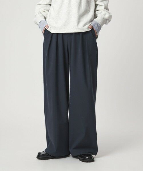 green label relaxing / グリーンレーベル リラクシング スラックス・ドレスパンツ | 【WEB限定】＜at ease＞オルマイ スラックス ウォッシャブル ストレッチ UVカット | 詳細26