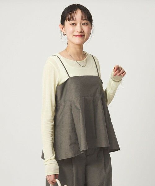 green label relaxing / グリーンレーベル リラクシング キャミソール・チューブトップ | FAbRICA キャミソール | 詳細1