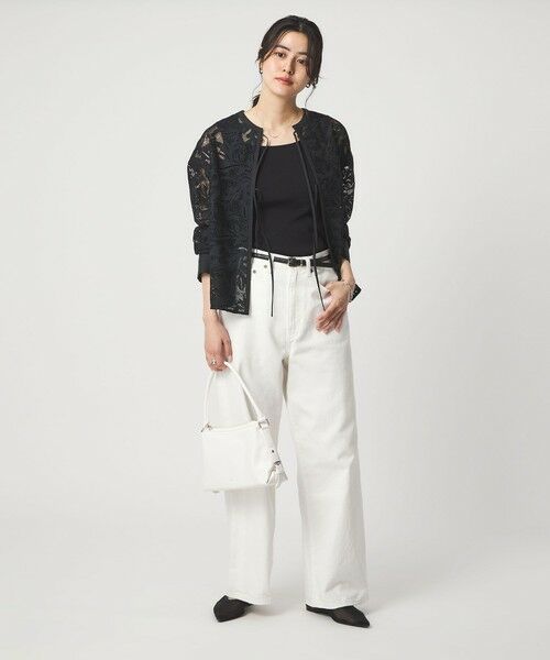 green label relaxing / グリーンレーベル リラクシング タンクトップ | デコルテ フライス タンクトップ 抗菌 | 詳細7