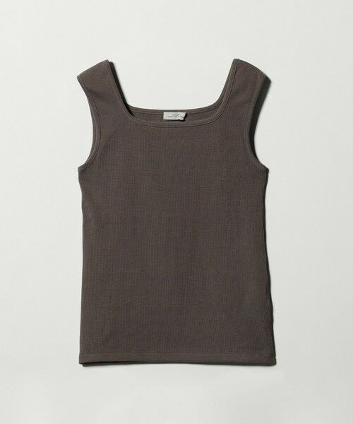 green label relaxing / グリーンレーベル リラクシング タンクトップ | デコルテ フライス タンクトップ 抗菌（MOCA）