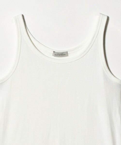 green label relaxing / グリーンレーベル リラクシング タンクトップ | ベーシック リブ タンクトップ | 詳細5